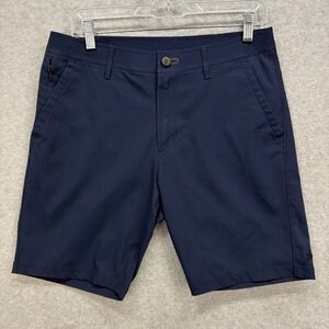 Public Rec Shorts Mens 31 Navy Blue Stretch Tech Golf Casual Performance Active